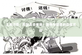 上海讨债：带狱友去要账：法律与道德的边缘试探