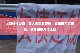 上海讨债公司：美人鱼邓超要账：娱乐圈内幕曝光，揭秘明星欠债之谜