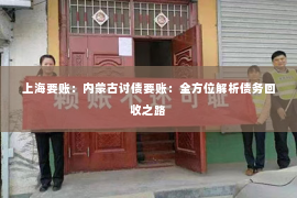上海要账：内蒙古讨债要账：全方位解析债务回收之路