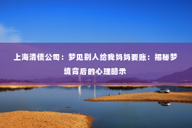 上海清债公司：梦见别人给我妈妈要账：揭秘梦境背后的心理暗示