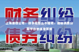 上海要债公司：很享花怎么不催收：揭秘消费分期平台的温柔策略