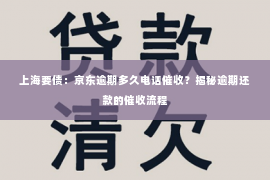 上海要债：京东逾期多久电话催收？揭秘逾期还款的催收流程